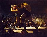 George Bellows Famous Paintings - Club Night